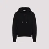 Off-white Hooded Sweatshirt Featuring Graphic Print In Black