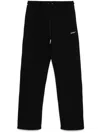 Off-white Comfortable Trousers With Side And Back Pockets In Black