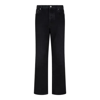 OFF-WHITE OFF-WHITE VINTAGE BLACK COTTON JEANS
