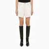 Off-white Vintage White Denim Shorts In White