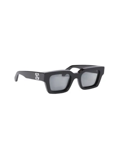 Off-white Virgil - Size M Sunglasses In Animal Print