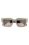 Off-white Virgil 50mm Square Sunglasses
