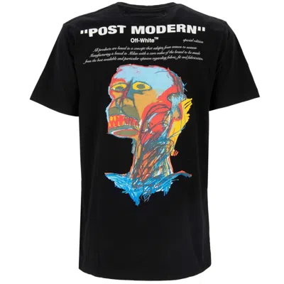 Pre-owned Off-white Virgil Abloh Post Modern Basquiat Art Print Cotton T-shirt Black L