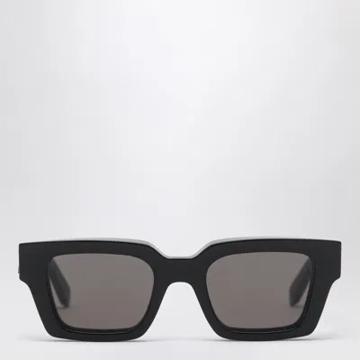 Off-white Virgil Black/dark Grey Sunglasses In Brown