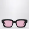 Off-white Virgil Rectangular Sunglasses In Black