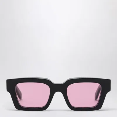 OFF-WHITE OFF-WHITE VIRGIL BLACK/PINK SUNGLASSES