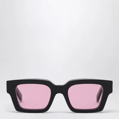 OFF-WHITE OFF-WHITE VIRGIL BLACK/PINK SUNGLASSES MEN