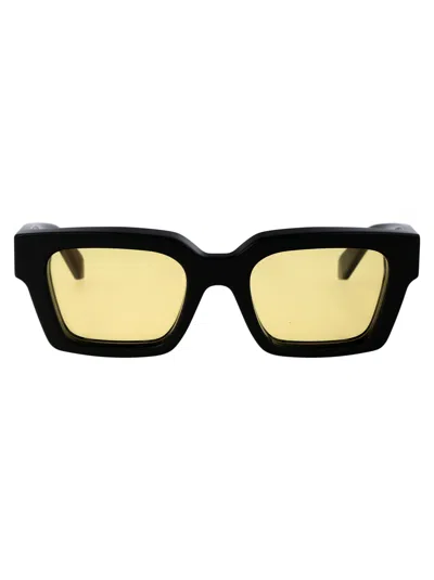 Off-white Virgil Square-frame Sunglasses In Black