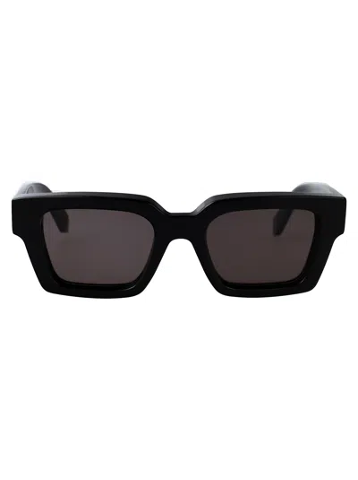 Off-white Black Silverstone Sunglasses In Black Dark Grey