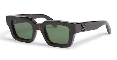Pre-owned Off-white Virgil Oeri126s24pla0016055 Havana In Green