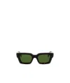 Off-white Virgil Square Frame Sunglasses In Green