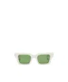 Off-white Moberly Square-frame Sunglasses In Green