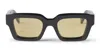 Off-white Full Frame Sunglasses In Black
