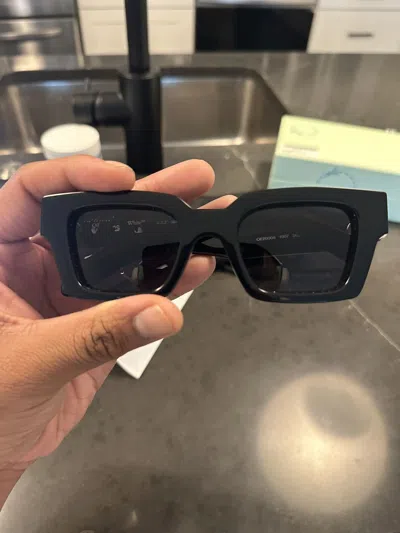 Pre-owned Off-white Virgil Sunglasses In Black