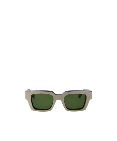 Off-white Virgil Sunglasses In Green