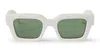 Off-white Virgil Square-frame Sunglasses In White
