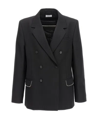 OFF-WHITE OFF-WHITE DOUBLE-BREASTED LONG-SLEEVED BLAZER