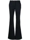 Off-white Midnight Blue Wool Pant In Blau
