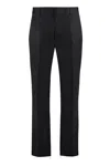 Off-white Men's Virgin Wool Trousers In Black