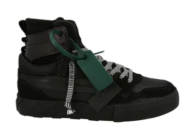 Pre-owned Off-white Vulc High Black