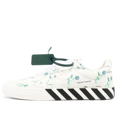 Off-white Vulc Low Canvas Alien Logo Applique 'white Green Black'