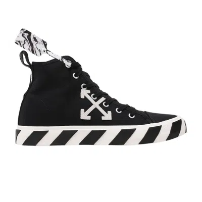 Pre-owned Off-white Vulc Sneaker Mid 'black White' | Men's Size 45