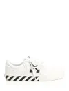 Off-white Vulc Undercut Canvas Low-top Sneakers In White