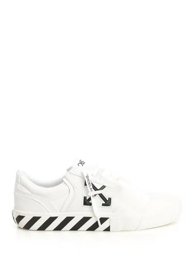 OFF-WHITE VULC UNDERCUT BLACK - WHITE SNEAKERS WHITE