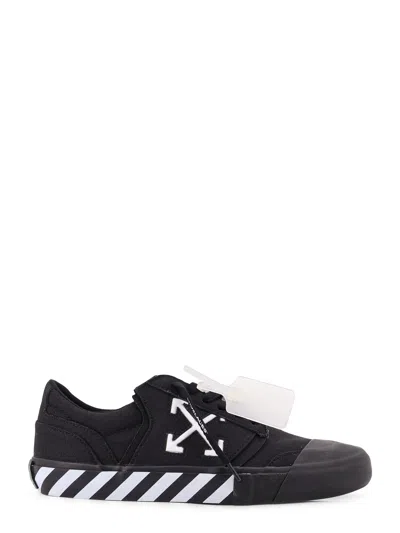 OFF-WHITE VULC UNDERCUT CANVAS LOW-TOP SNEAKERS