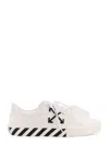Off-white Vulc Undercut Canvas Low-top Sneakers In White