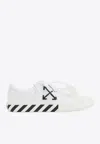 Off-white Vulc Undercut Canvas Low-top Sneakers In White