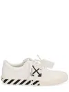 Off-white Low-top Sneakers With Graphic Arrow Detailing In White