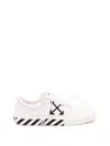 Off-white Vulc Undercut Canvas Low-top Sneakers In White