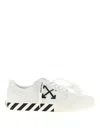 Off-white Low-top Sneakers With Graphic Arrow Detailing In White