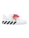 Off-white Canvas Vulcanized Sneakers Kids In White