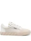 Off-white 'vulcanized 799' White Sneakers With Logo Patch On Tongue And Side In 161 White - Beige