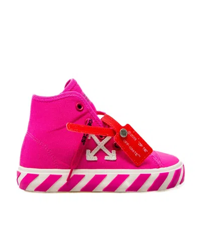 Off-white Vulcanized High-top Sneakers