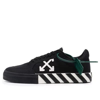 Off-white Vulcanized Low Canvas 'black White' In Multi