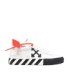 Off-white Vulcanized Low-top Sneakers In White