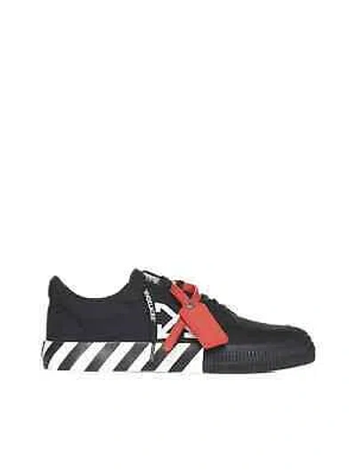 Pre-owned Off-white Vulcanized Sneakers In Black Whit