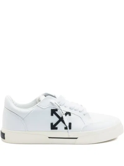 Off-white Vulcanized Sneakers In White