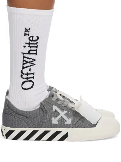 OFF-WHITE VULCANIZED UNDERCUT ARROW-DETAIL SNEAKERS