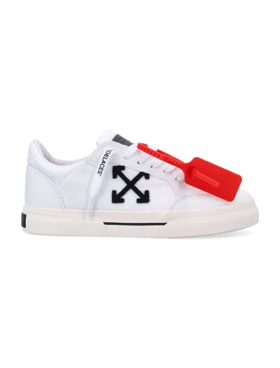 Off-white Vulcanized Womans Sneakers In White