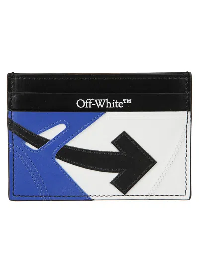 Off-white Logo Printed Wallet In Multi