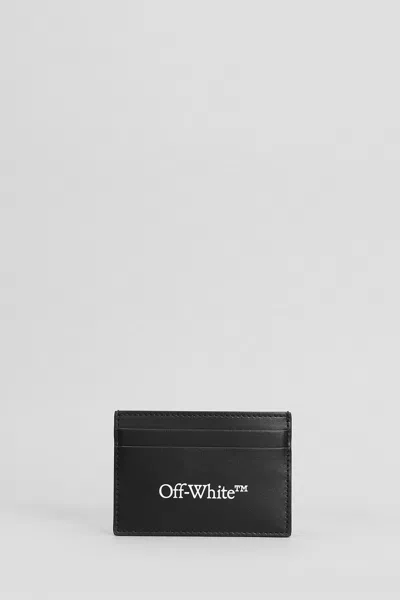 Off-white Wallet In Black Leather