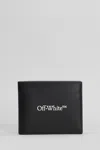 OFF-WHITE WALLET IN BLACK LEATHER