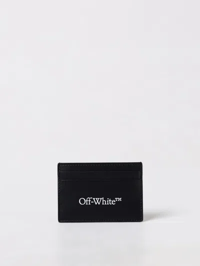 Off-white Wallet  Men Color Black In 黑色