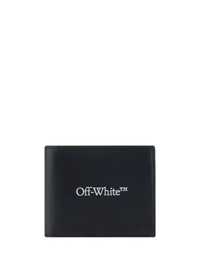 Off-white Off White Man Black Leather Wallet