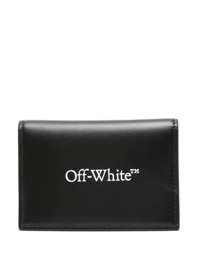 Off-white Wallets In Black