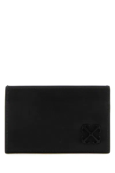 Off-white Off White Wallets In Black